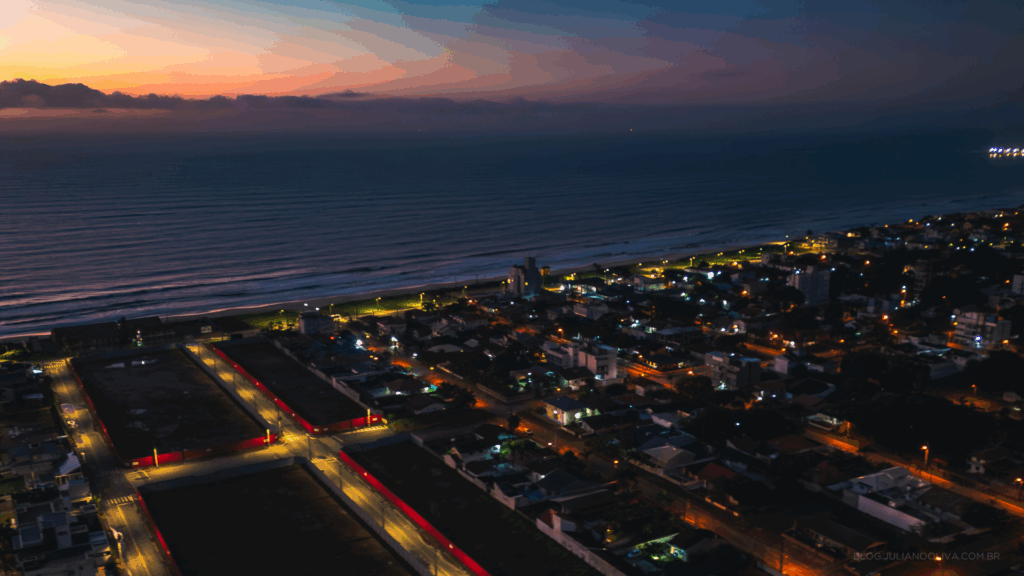 Bairro Rainha no entardecer