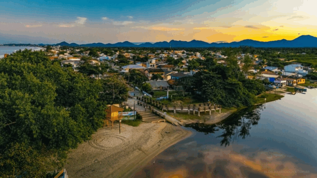 Miradouro na Barra do Saí