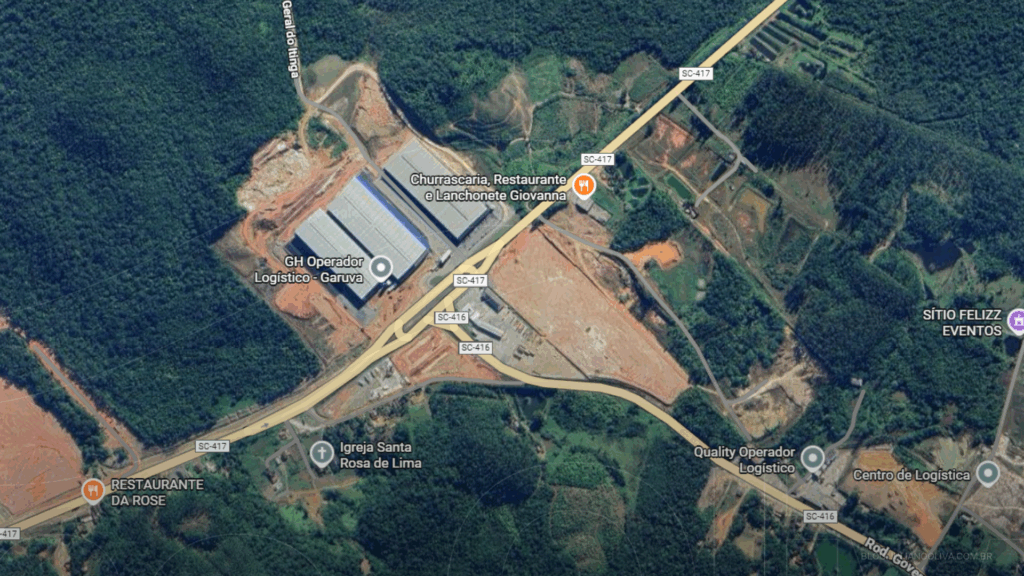 Rodovias SC-416 e SC-417