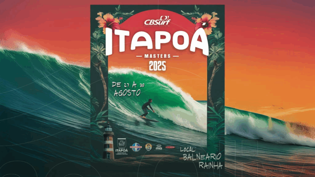 Campeonato de surf em Itapoá