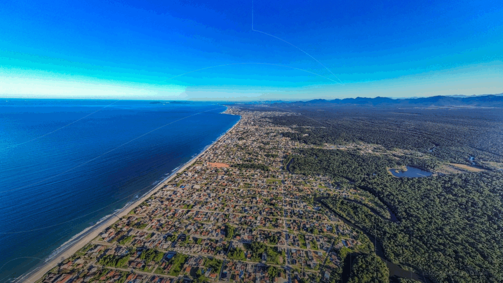 Imagem de Itapoá vista de cima