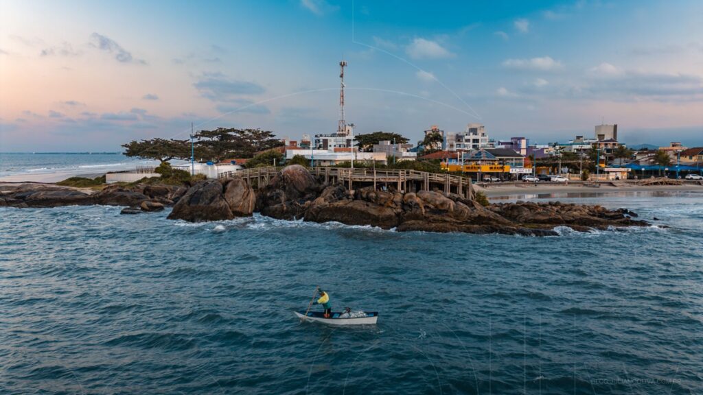 Praia de Itapoá, em Santa Catarina