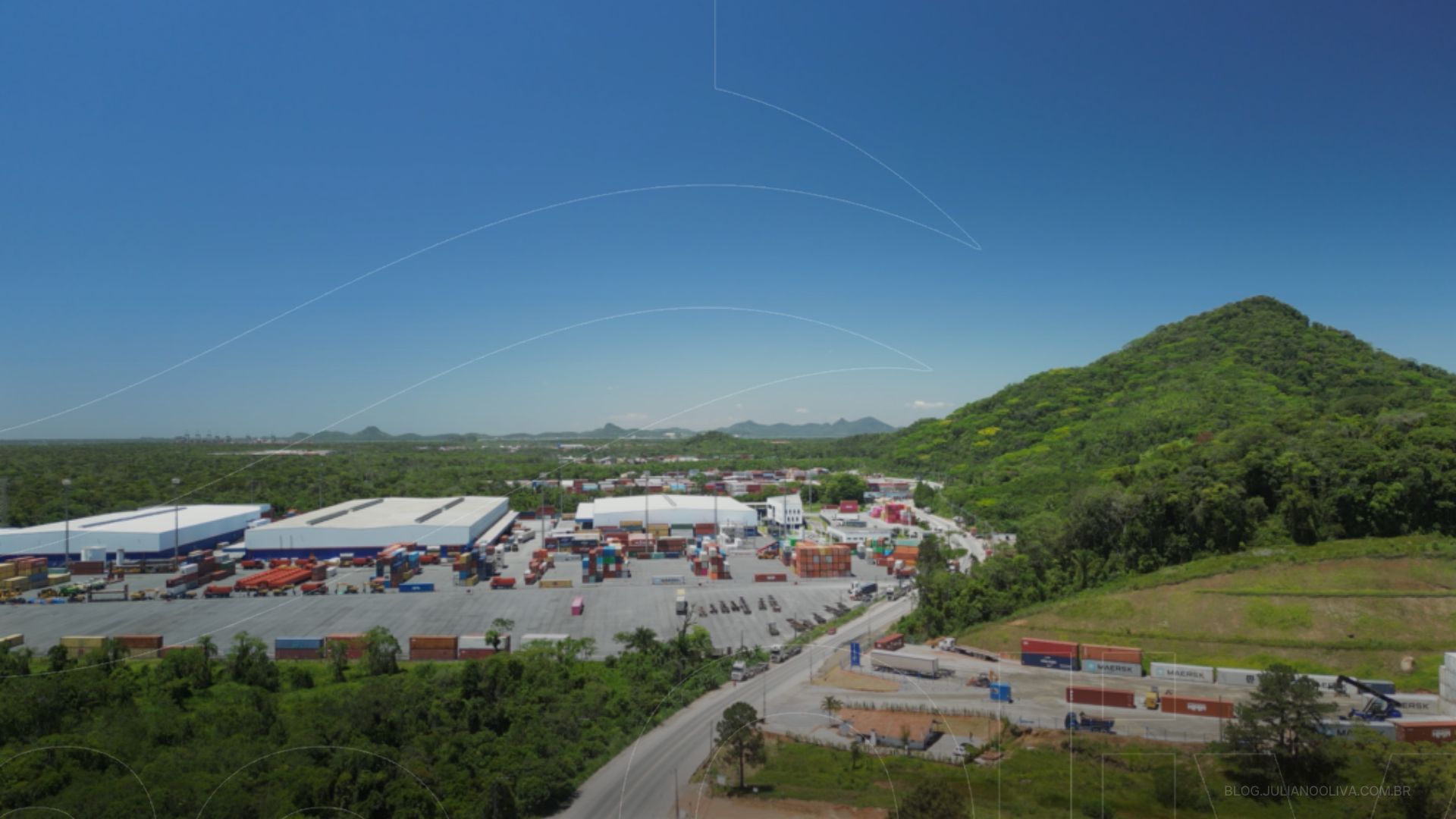 Área retroportuária em Itapoá - Santa Catarina