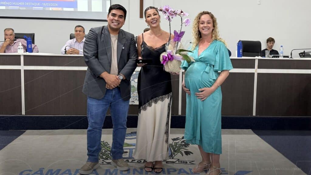 Prêmio mulher destaque Thauani Zanetti