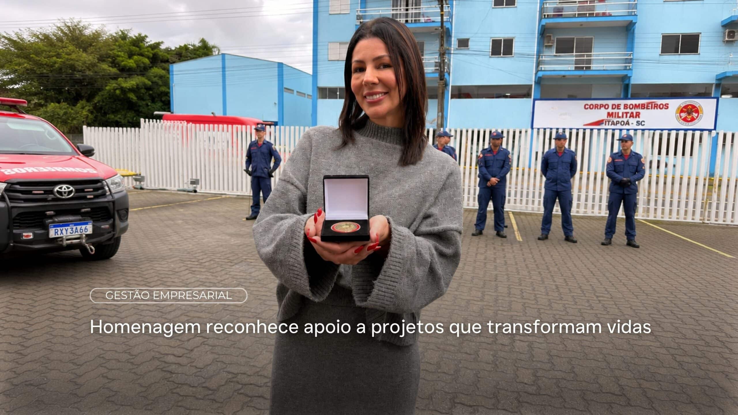 Homenagem reconhece apoio a projetos que transformam vidas