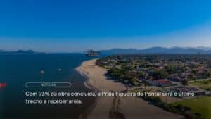 Alargamento da praia de Itapoá
