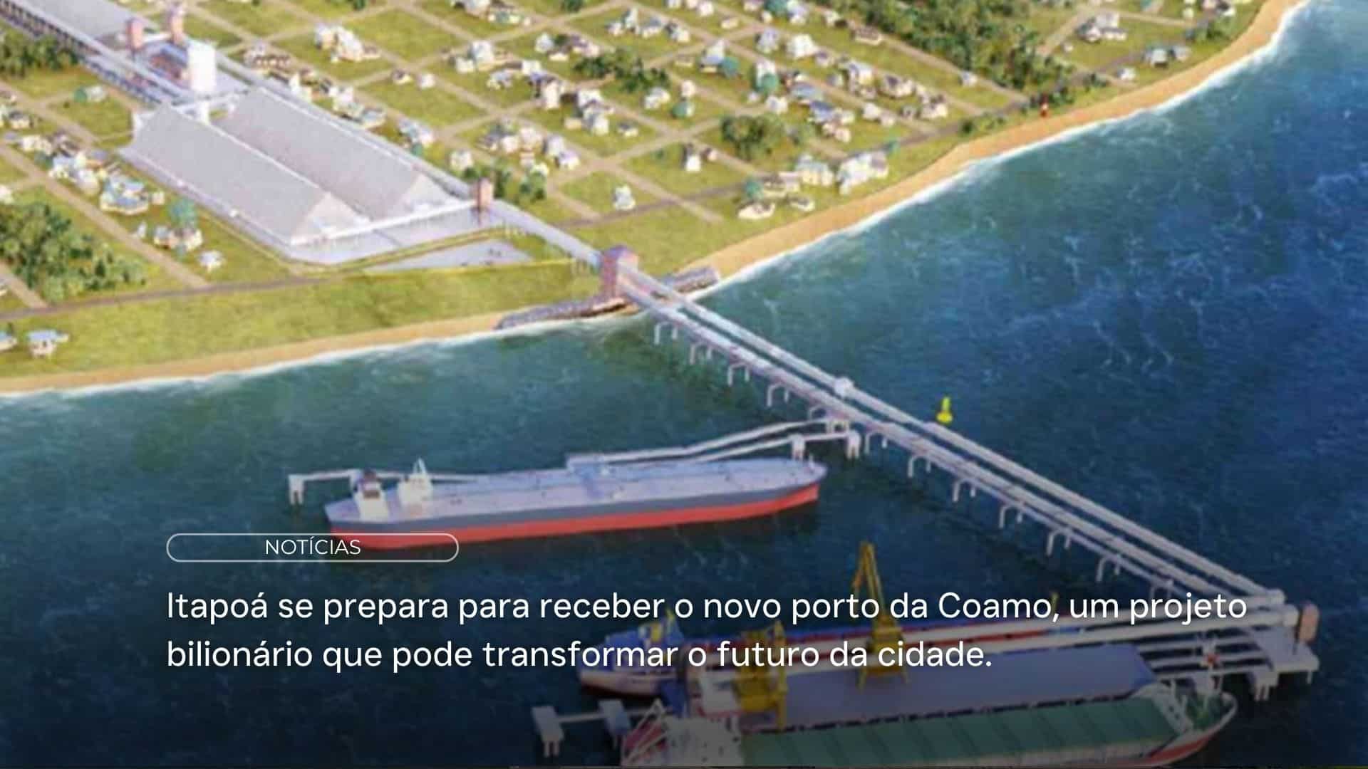 Itapoá se prepara para receber o novo porto da Coamo, um projeto bilionário que pode transformar a economia, a logística e o futuro da cidade.