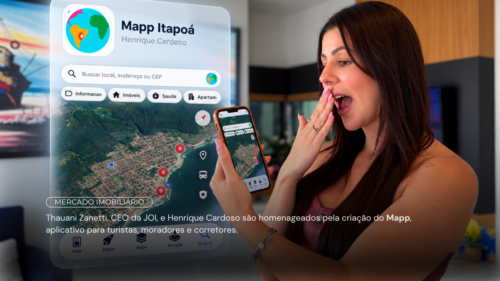 Aplicativo Mapp Itapoá