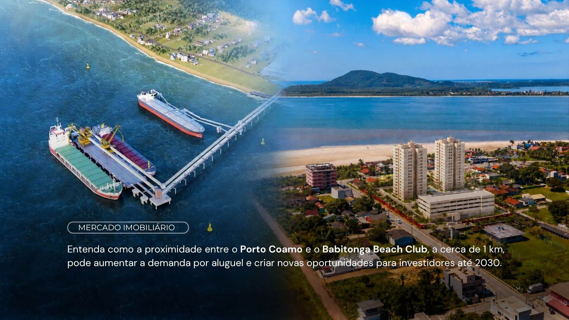Babitonga Beach Club e Porto COAMO em Itapoá